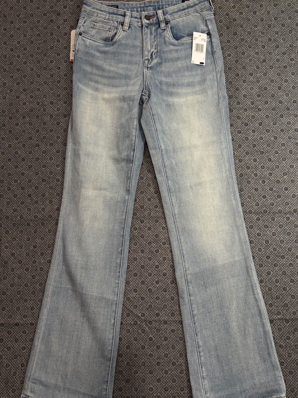 NWT Buffalo David Bitton Queen Mid Rise Bootcut Jeans Vintage Blue 27